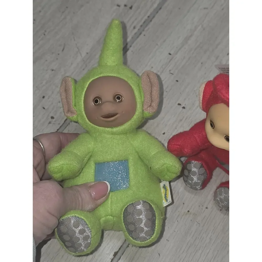 Vintage 1998 Playskool Plush Teletubbies Dipsy Tinky Winky Po Set Of 3 NWT